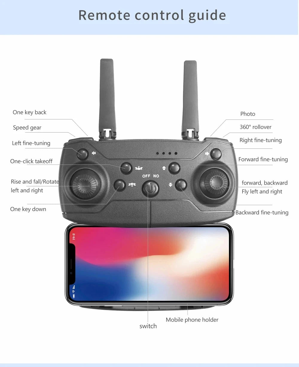 RC Drone 4K Professional With 1080P HD Camera