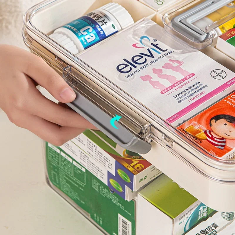 Multi-Layer Home Medicine Box