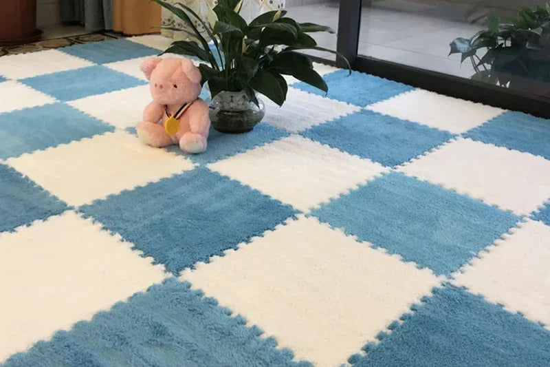 30x30CM Soft Plush Kids Rug