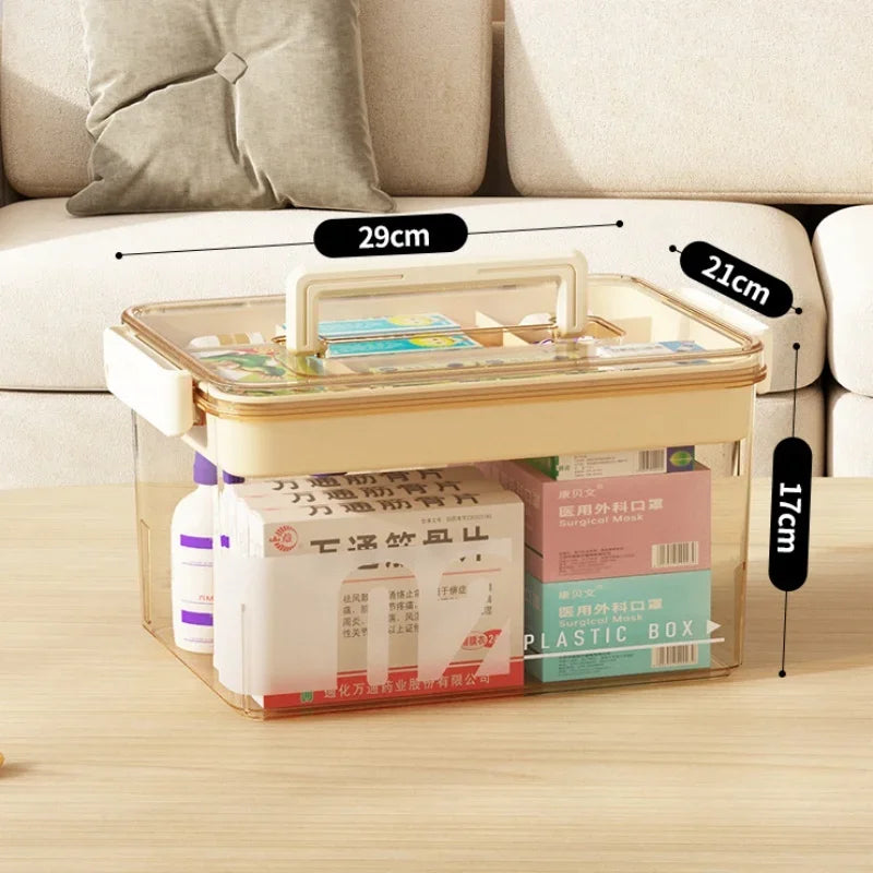 Multi-Layer Home Medicine Box