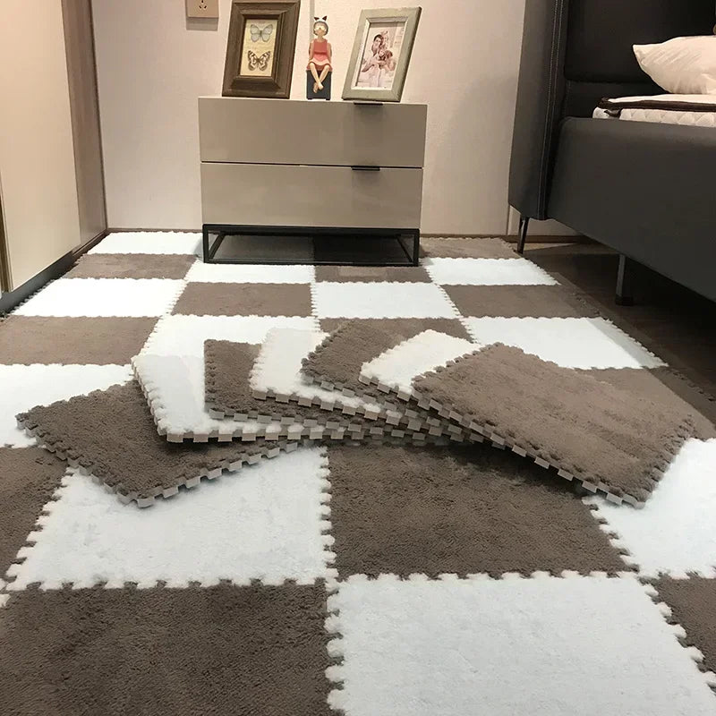 30x30CM Soft Plush Kids Rug