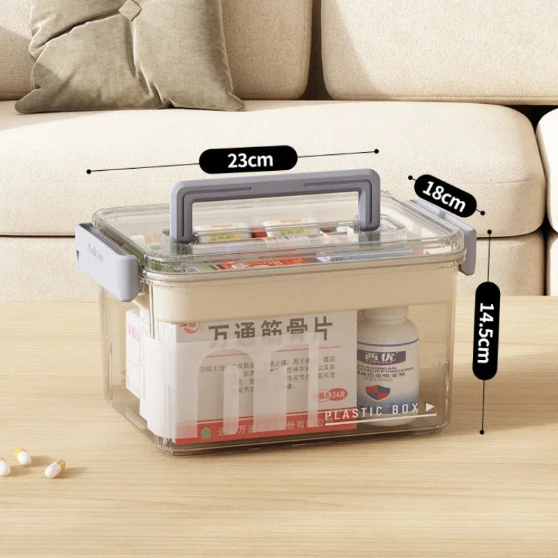 Multi-Layer Home Medicine Box
