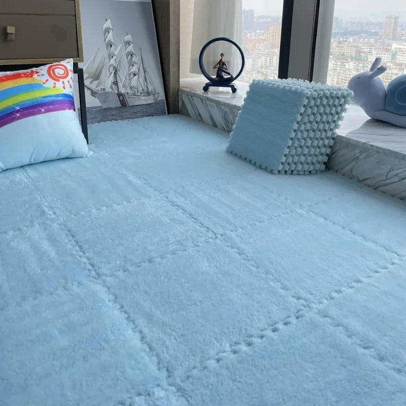 30x30CM Soft Plush Kids Rug