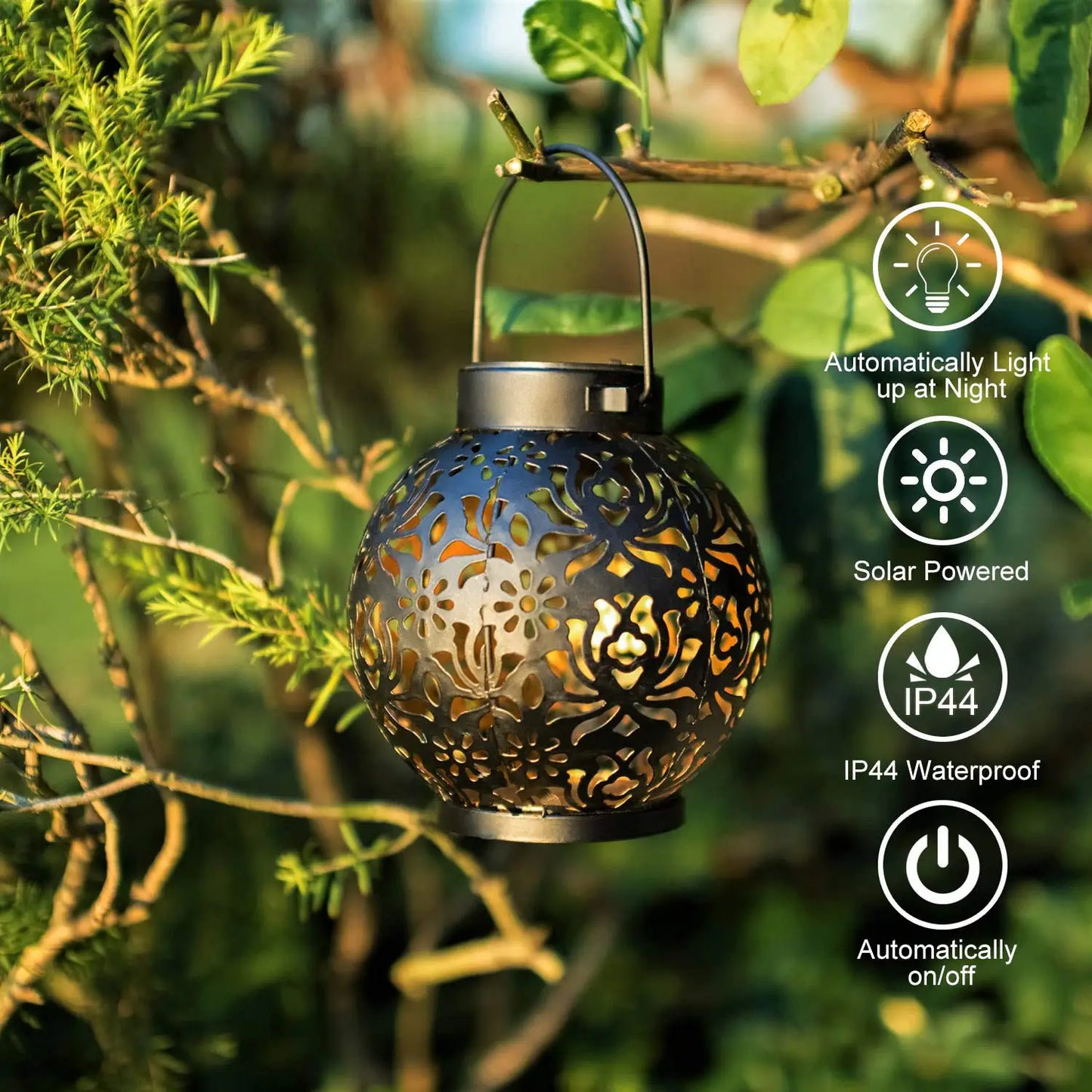 Outdoor Hanging Garden Solar Light