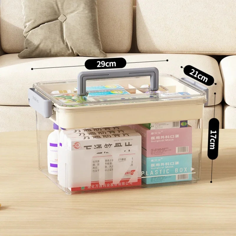 Multi-Layer Home Medicine Box