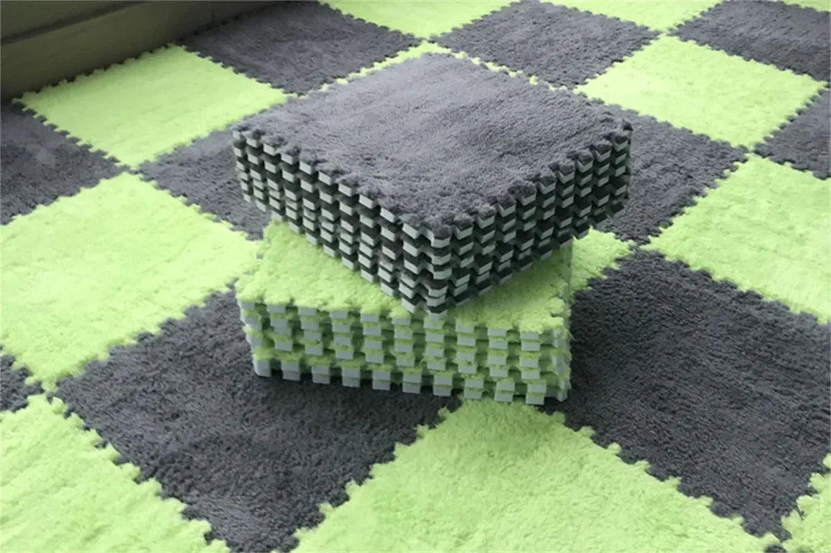 30x30CM Soft Plush Kids Rug