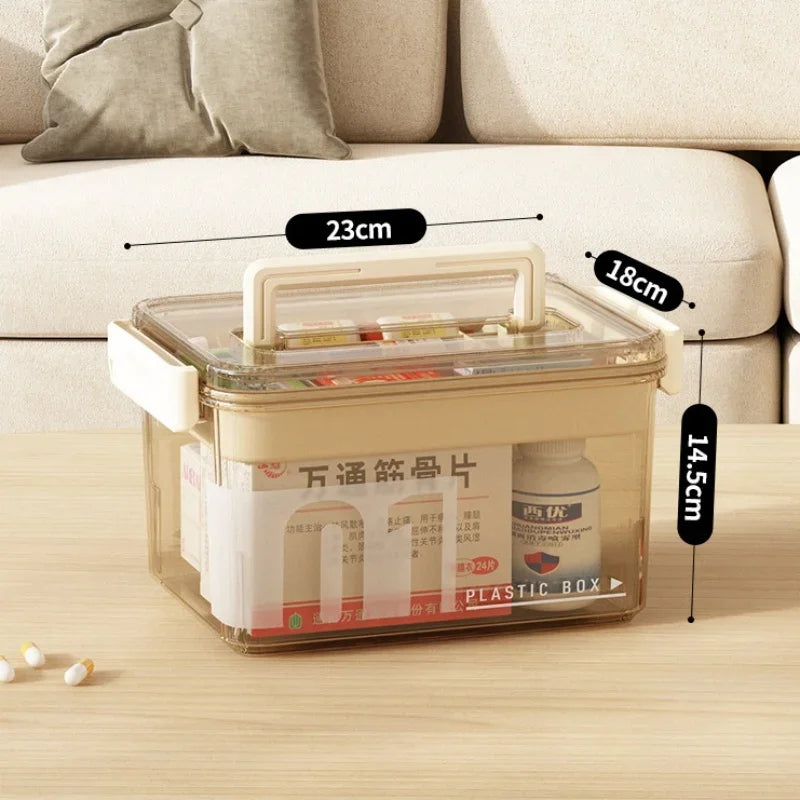Multi-Layer Home Medicine Box