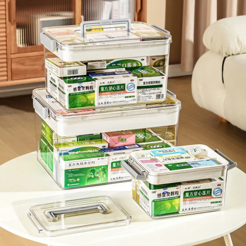 Multi-Layer Home Medicine Box