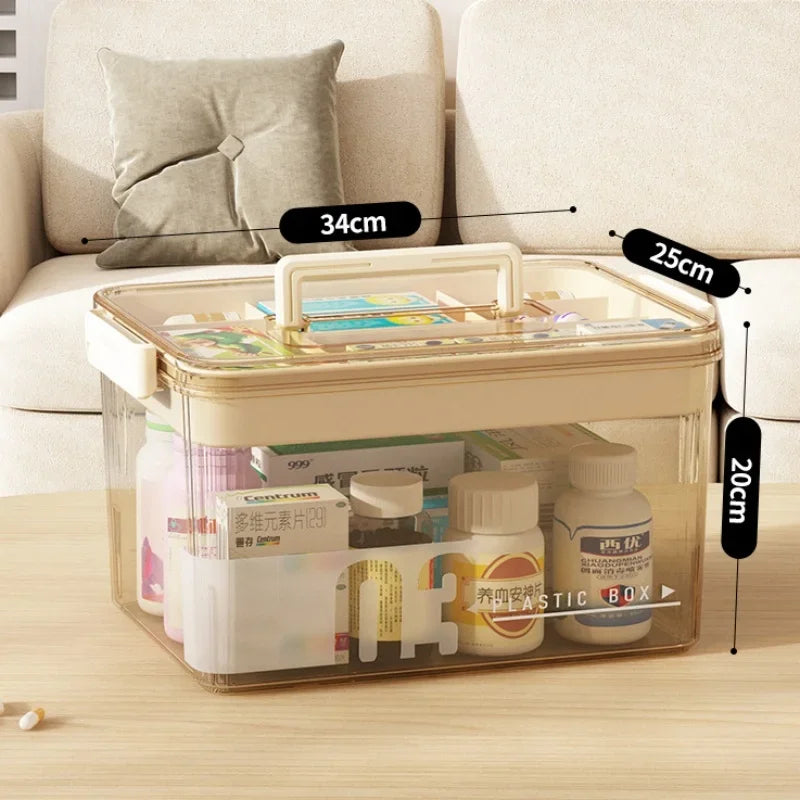 Multi-Layer Home Medicine Box