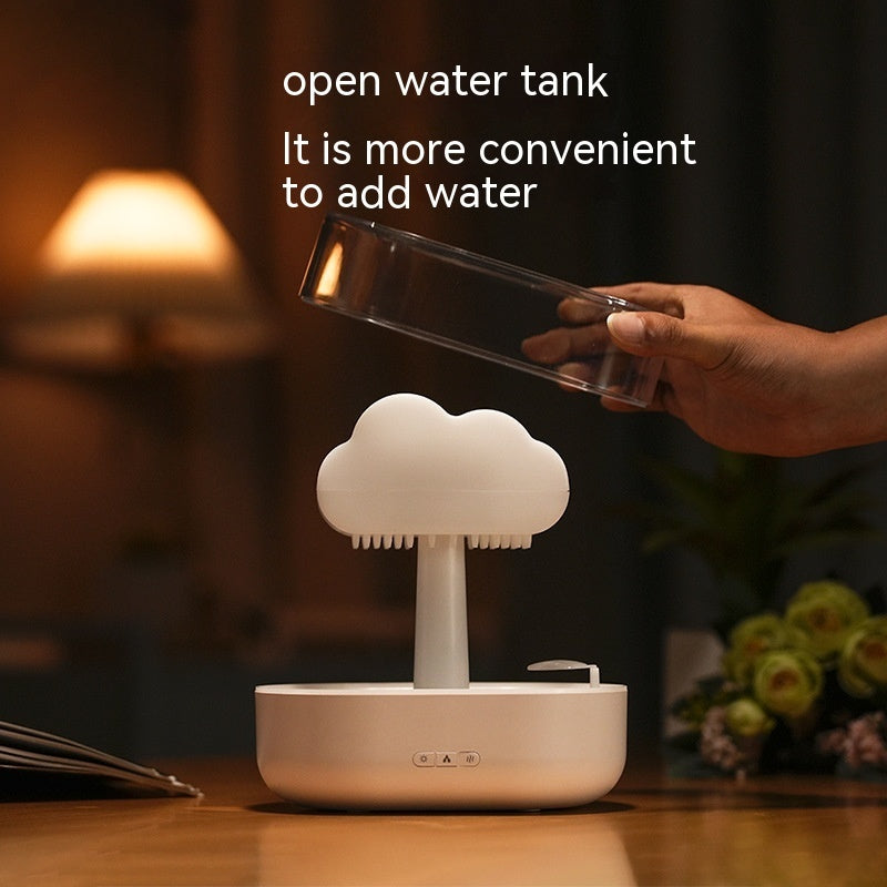 Rain Cloud Night Light Humidifier - Ambient Mood Lighting