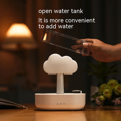 Rain Cloud Night Light Humidifier - Ambient Mood Lighting