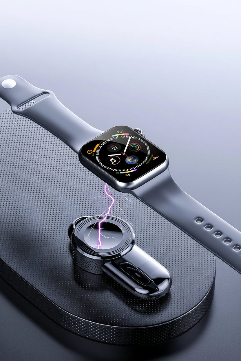 USB Wireless Charger Portable Watch Fast Charging