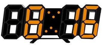 3D Luminous LED Digital Clock - Modern Wall & Desk Display