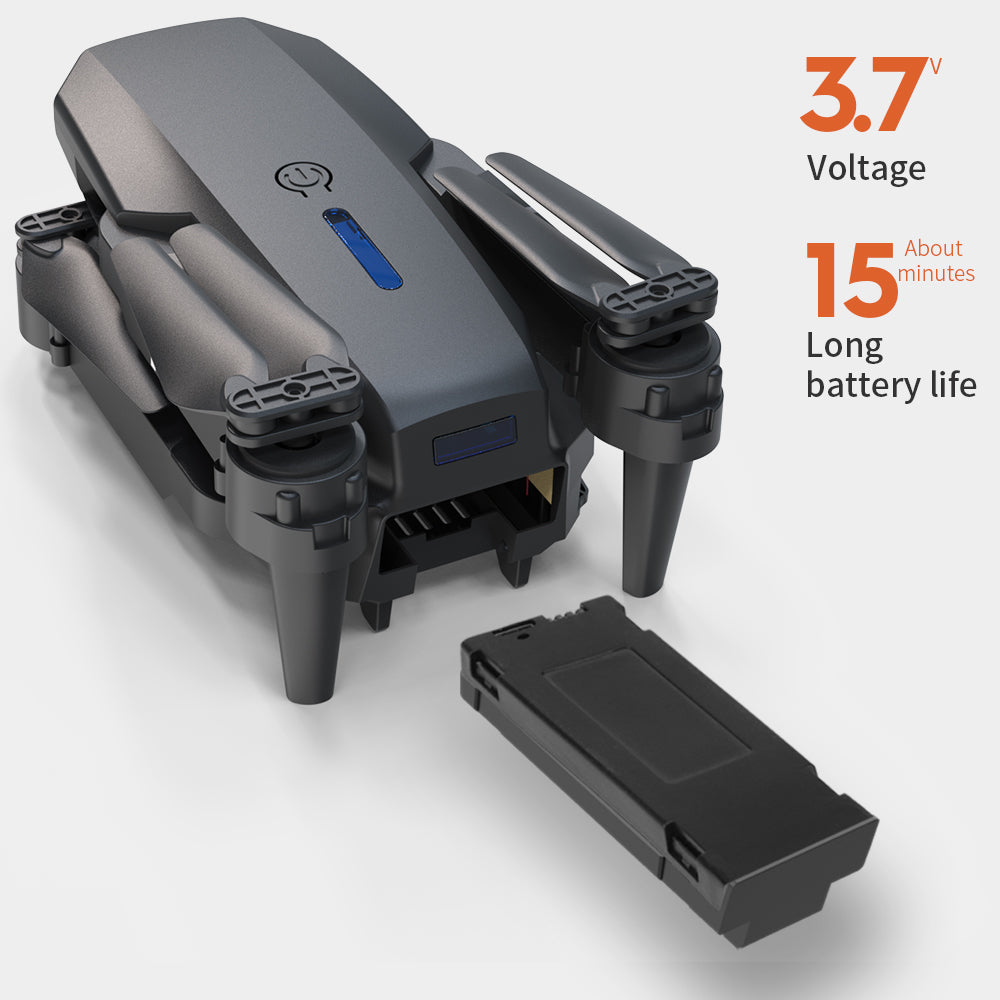 E88 Dual Camera Drone - WiFi FPV Foldable RC Quadcopter