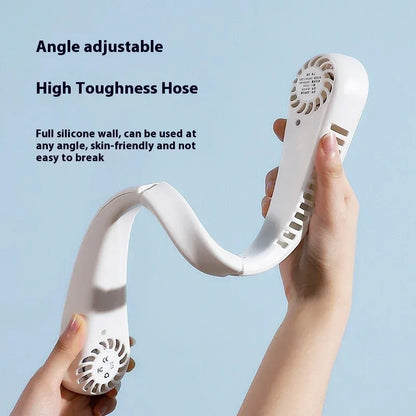 Bladeless Turbine Mini Neck Fan - Portable Hands-Free Cooling - Snazzy Find