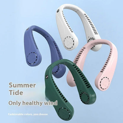 Bladeless Turbine Mini Neck Fan - Portable Hands-Free Cooling - Snazzy Find