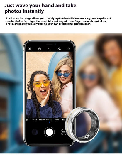 Smart Health Ring - Fitness Tracker & Heart Rate Monitor - Snazzy Find