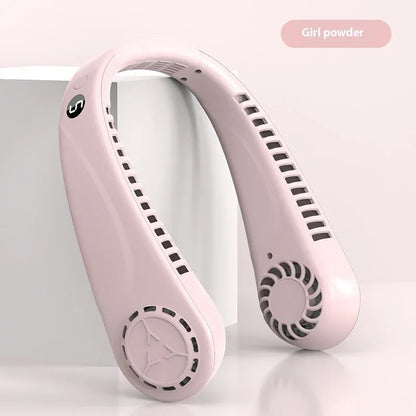 Bladeless Turbine Mini Neck Fan - Portable Hands-Free Cooling - Snazzy Find