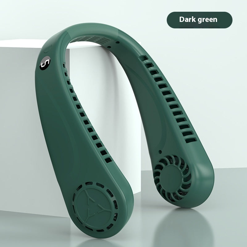 Bladeless Turbine Mini Neck Fan - Portable Hands-Free Cooling