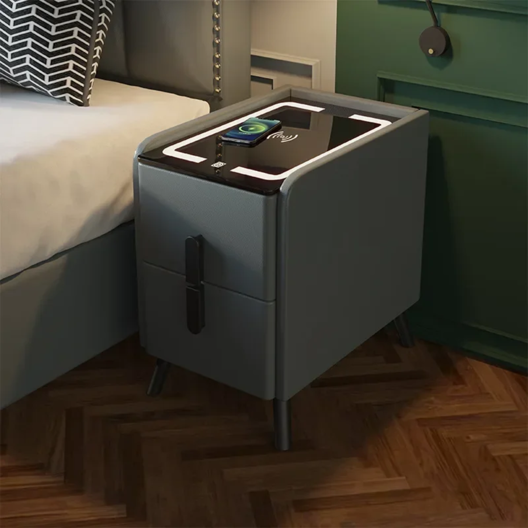Narrow Smart LED Nightstand