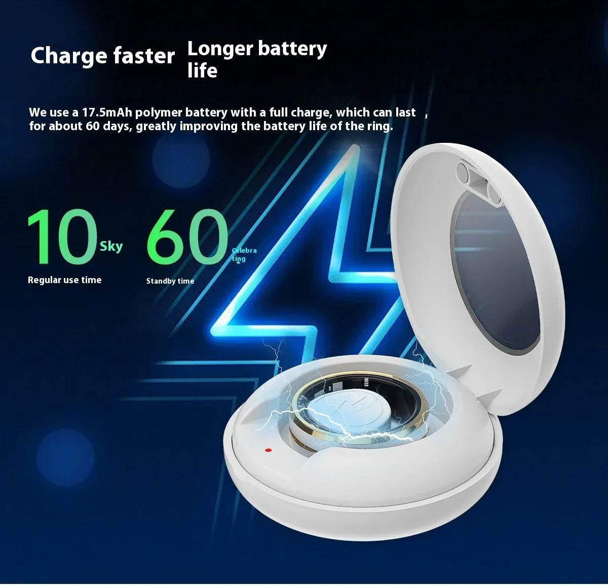 Smart Health Ring - Fitness Tracker & Heart Rate Monitor - Snazzy Find