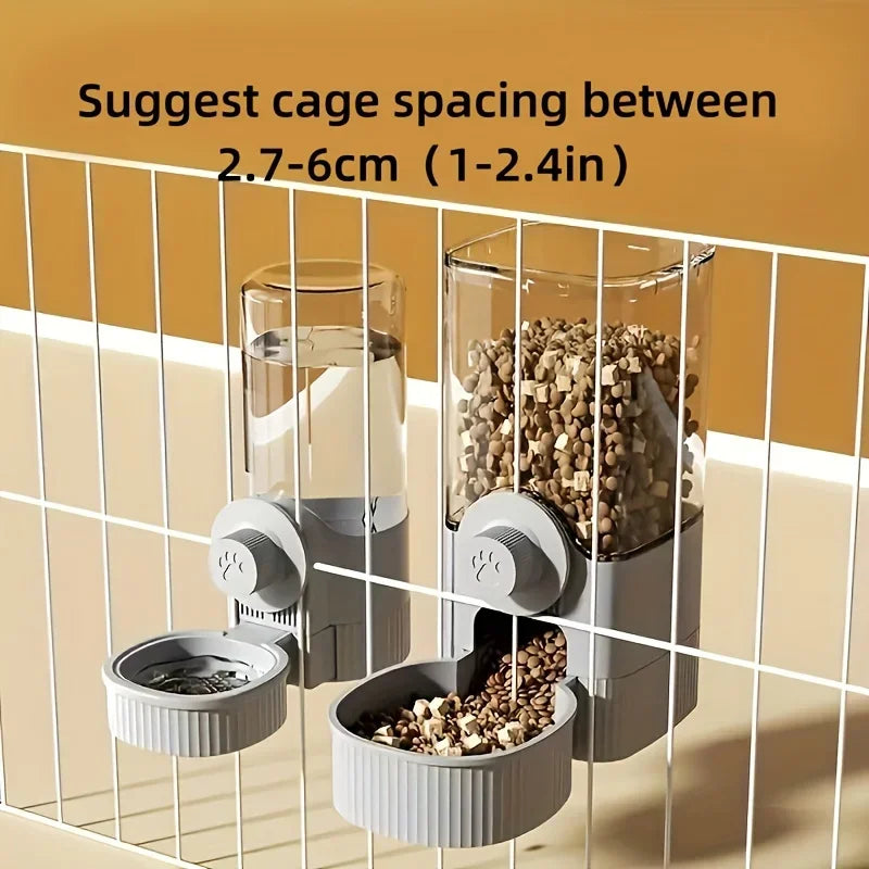 Hanging Automatic Pet Food Feeder/Water Dispenser