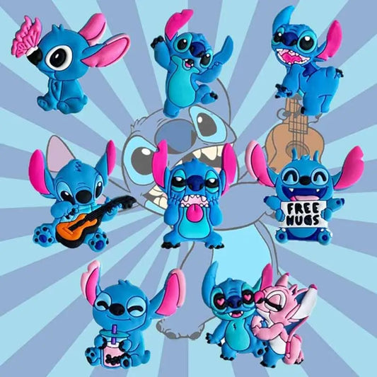 Cute Cartoon Stitch Shoe Charms