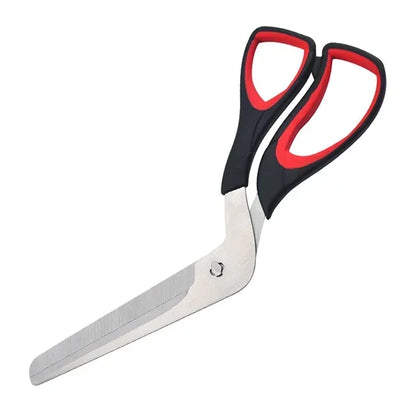 Professional Pizza Scissors Food-Grade Sharp Stainless Steel Blade and Soft Grip Handle Easy Cutting Pizza Spatula Slicer Tools