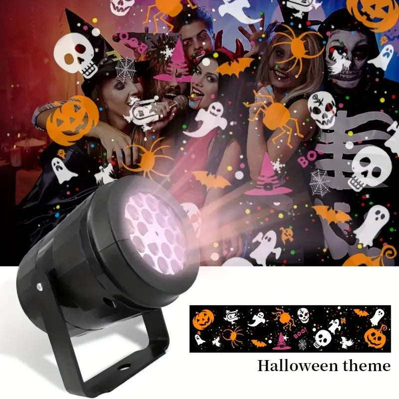 Halloween LED Projector Light with 16 Patterns