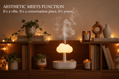 Cool Mist Rain Cloud Humidifier for Home Air Moisture Balance