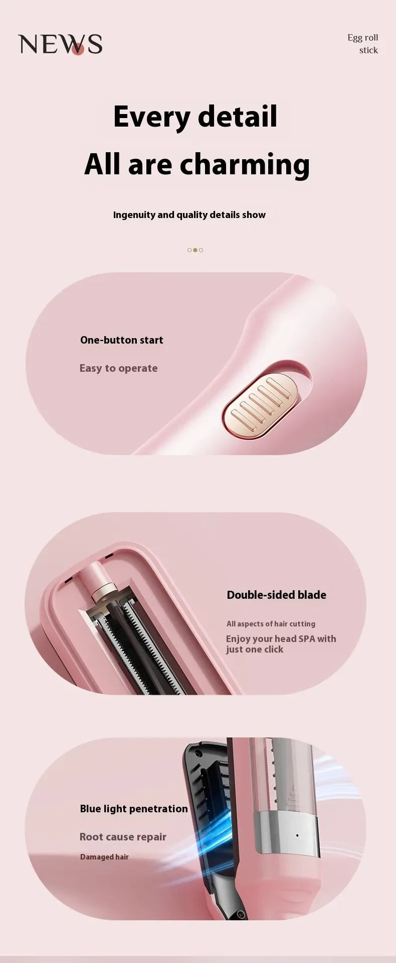 Hair Split Ends Trimmer - Damage Remover Tool - Snazzy Find