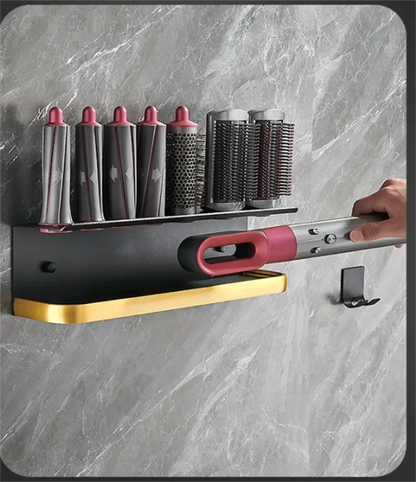 Wall Mount Curling Iron Holder