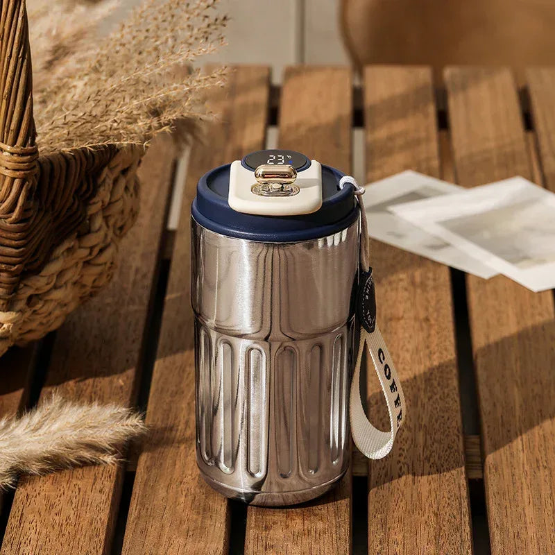 Insulated smart bottle for sports fitness cycling and road trips