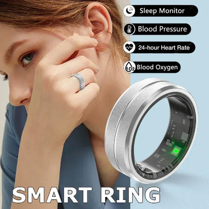 Smart Health Ring - Fitness Tracker & Heart Rate Monitor - Snazzy Find