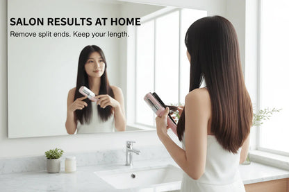 Safe split ends hair remover for long hair care and healthy hair growth